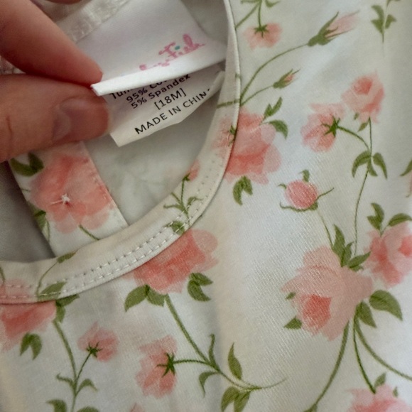 Stitchy Fish Pink Floral Bubble - Picture 2 of 3